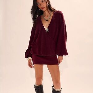 Free People Luella Mini Fig Dress size Small. NWT. Beautiful!